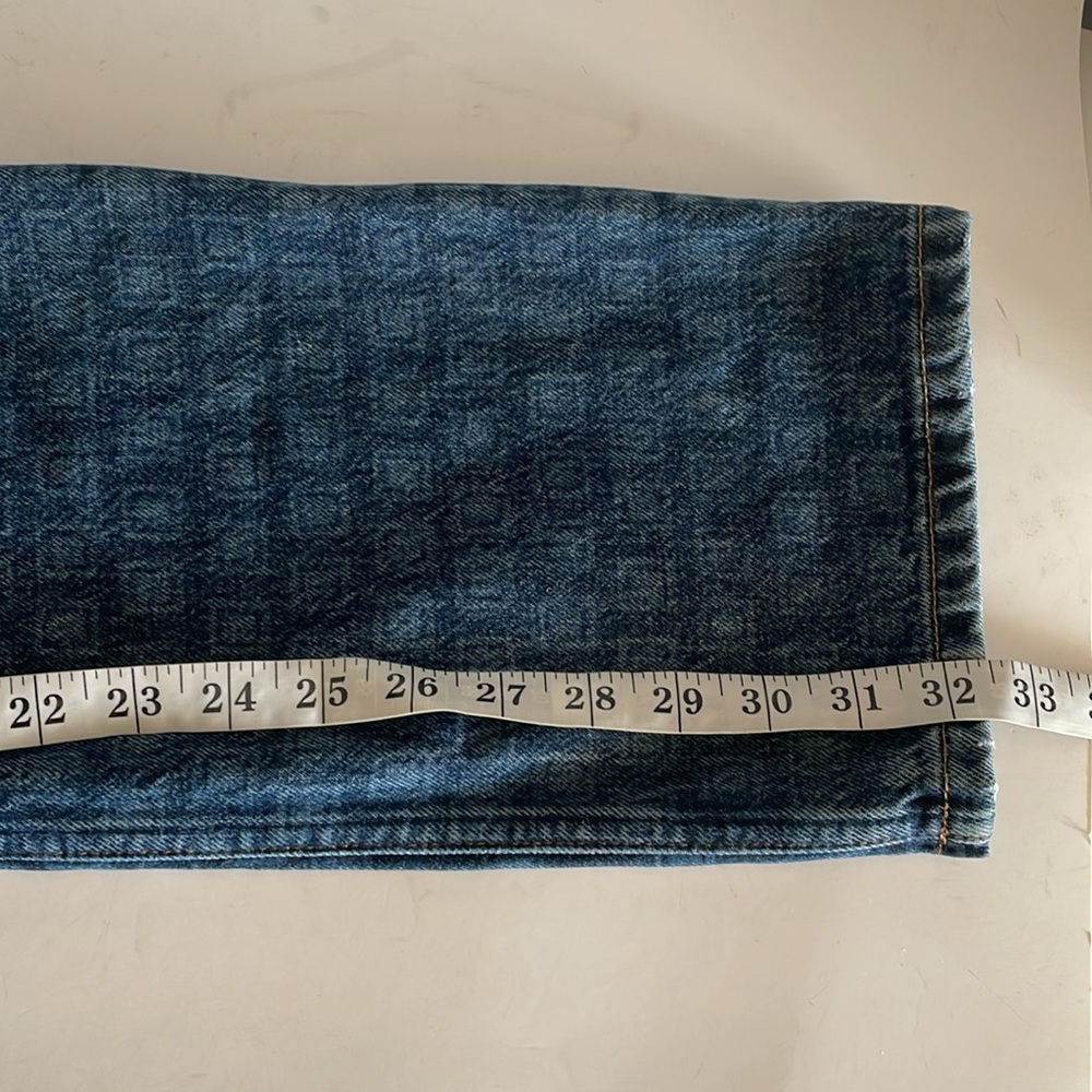 Reformation Cynthia High Rise Straight Long Jeans in Disco size 27 - Picture 8 of 9
